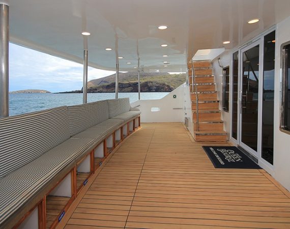 Grand Queen Beatriz Galapagos Cruise expedition deck